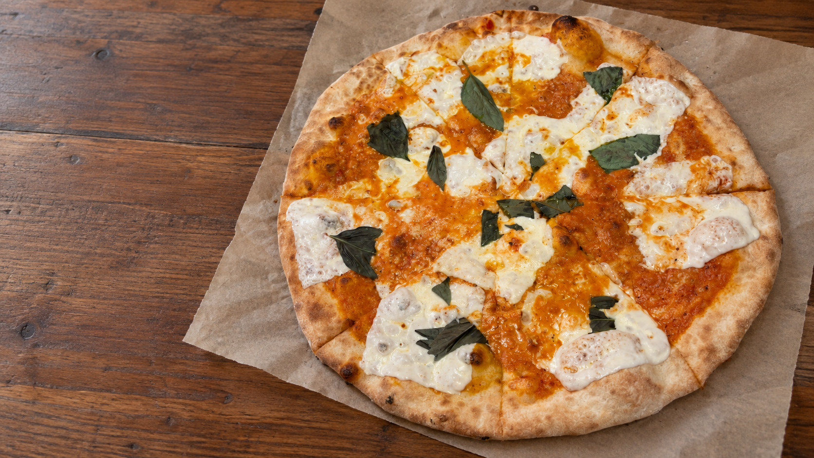 Margherita pizza